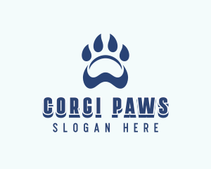 Pet Paw Veterinarian logo design