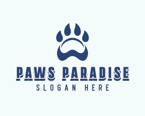 Pet Paw Veterinarian logo design