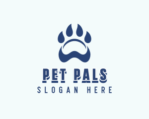 Pet Paw Veterinarian logo design