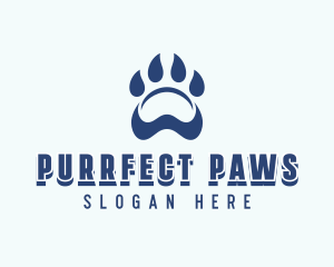 Pet Paw Veterinarian logo design