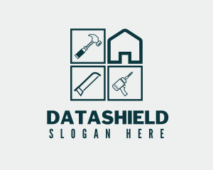 Drill - Home Tools Repair logo design