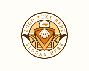 Map - North Carolina Sweet Potato Pie logo design