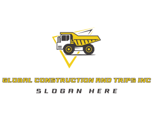 Dump Truck Construction logo design