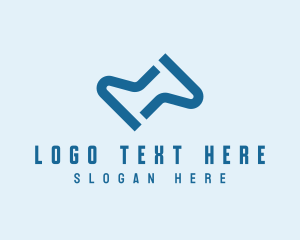 Negative Space - Generic Abstract Symbol logo design