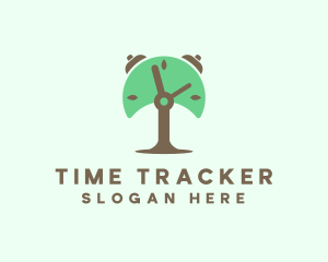 Stopwatch - Arborist Alarm Clock logo design