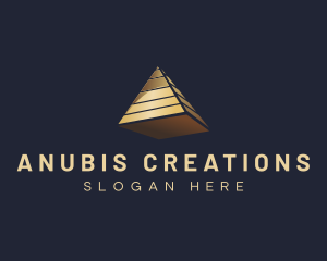 3D Pyramid Financing logo design