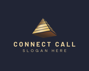 3D Pyramid Financing logo design