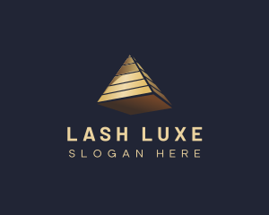 3D Pyramid Financing logo design