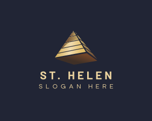 3D Pyramid Financing logo design