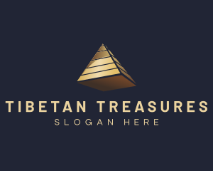 3D Pyramid Financing logo design