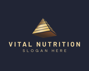 3D Pyramid Financing logo design