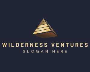 3D Pyramid Financing logo design