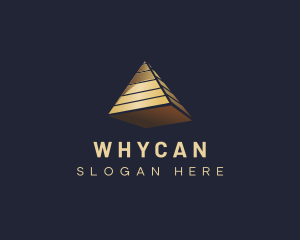 3d - 3D Pyramid Financing logo design