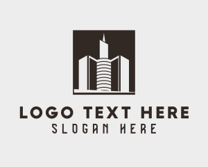 Skyscraper - Skyscraper Real Estate logo design