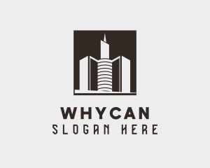 Skyscraper Real Estate logo design