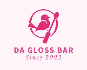 Bird Lip Gloss Cosmetics  logo design