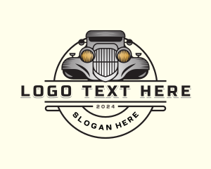 Garage - Car Transportation Vehicle logo design