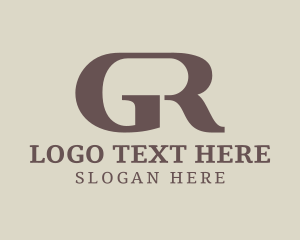 Letter Dr - Elegant Modern Business logo design