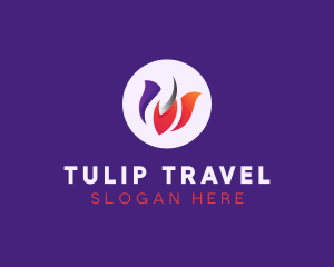 Flower Tulip Boutique logo design