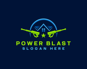 Power Washing Sanitation logo design