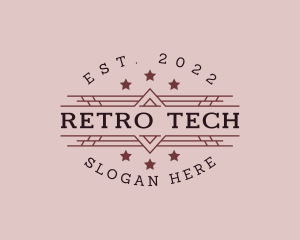 Retro Star Business logo design