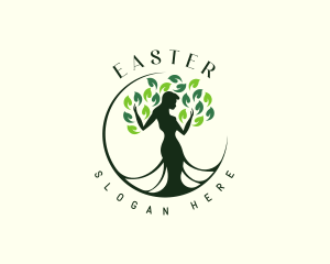 Arborist - Woman Wellness Tree logo design