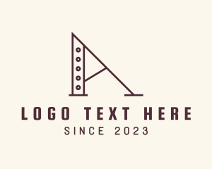 Typography - Simple Metalworks Business logo design