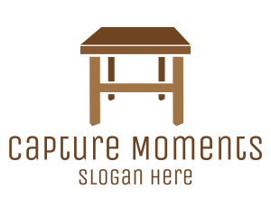 Interior - Furniture Table logo design