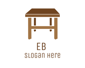 Center Table - Furniture Table logo design