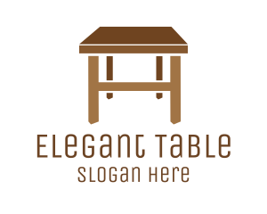 Furniture Table logo design