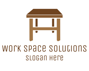 Desk - Furniture Table logo design