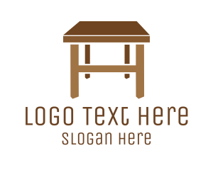 Fittings - Furniture Table logo design