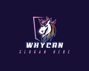 Gaming Stallion Unicorn Logo