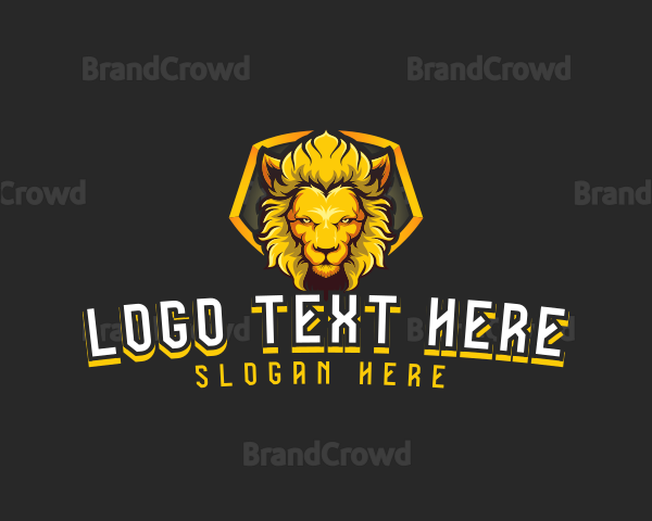 Wild Hunter Lion Logo