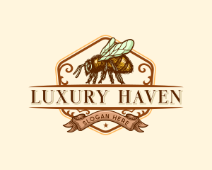 Honey Bee Apiculture Logo