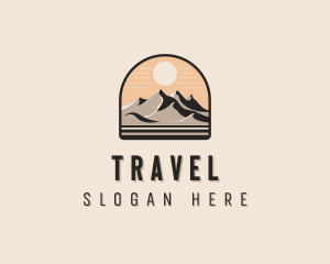 Travel Desert Sand logo design