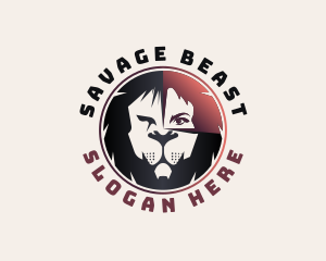 Beast - Lion Man Beast logo design