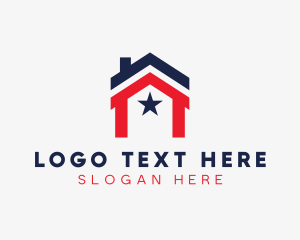 Washington - Star Real Estate logo design