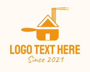 Meatball - Golden Noodle House logo design