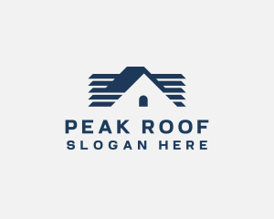 House Roofing Maintenance logo design