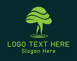 Organic Tree Planting Logo