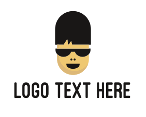 Sunglasses - Face Shades Pill logo design