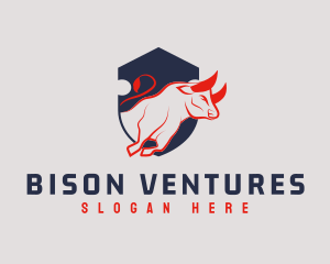 Wild Bull Horn logo design