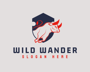 Wild Bull Horn logo design