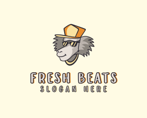 Hiphop - Sunglass Cool Monkey logo design