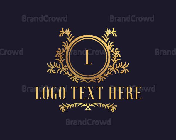 Elegant Wedding Event Logo