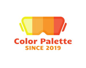 Colorful Protection Goggles logo design