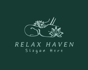 Body Relaxation Massage logo design