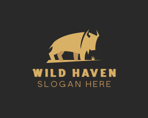 Buffalo Wild Animal logo design