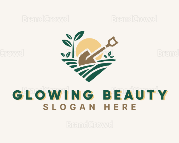 Shovel Yard Gardening Logo